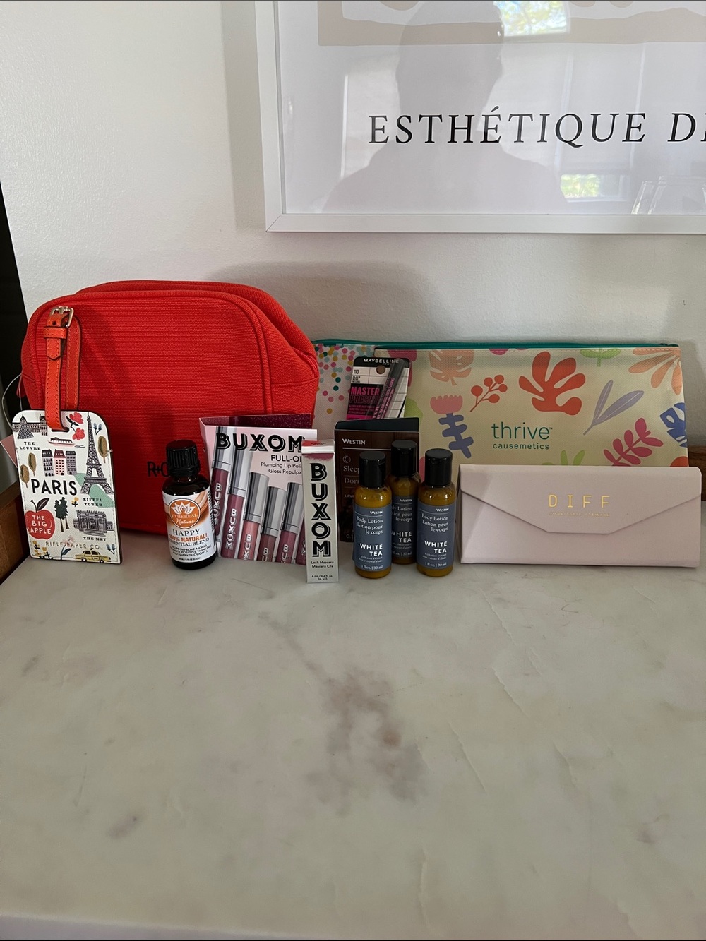 Rifle Paper Co. European Luggage Tag and NWT travel pouches & products